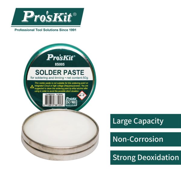 Pro'sKit SOLDER PASTE - Görsel 2