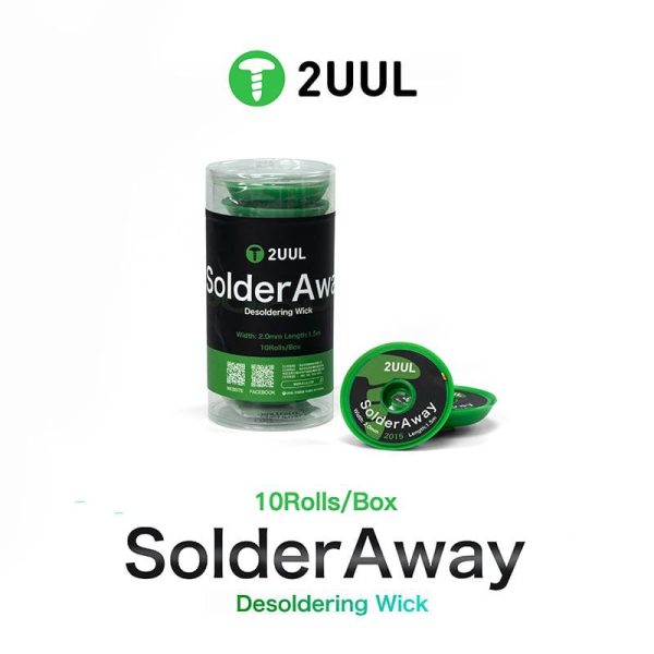 2ULL Solder Away LEHİM ÇEKME TELİ 10Lu PAKET