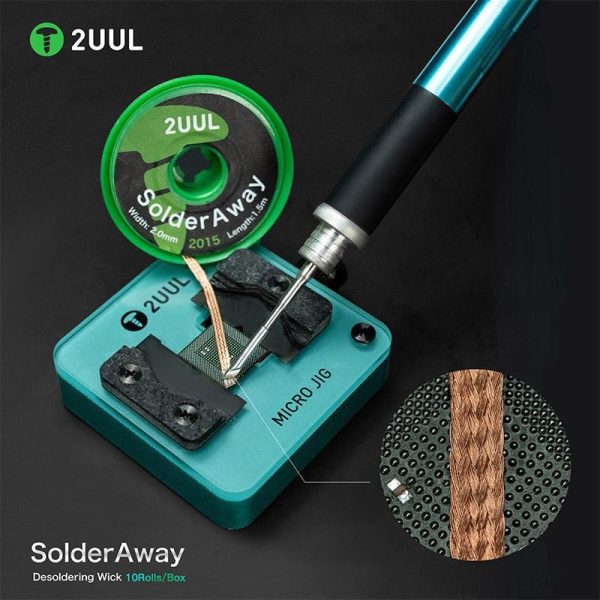 2ULL Solder Away LEHİM ÇEKME TELİ 10Lu PAKET - Görsel 3