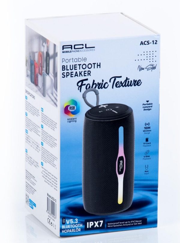 ACL BLUETOOTH SPEAKER 12 BLUE - Görsel 3