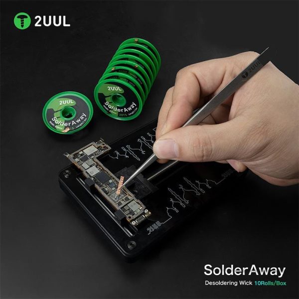 2ULL Solder Away LEHİM ÇEKME TELİ 10Lu PAKET - Görsel 6