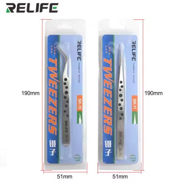 RELİFE TWEEZERS SK-11 DÜZ CIMBIZ - Görsel 2