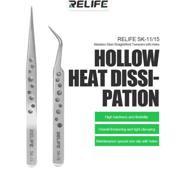 RELİFE TWEEZERS SK-11 DÜZ CIMBIZ