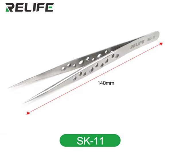 RELİFE TWEEZERS SK-11 DÜZ CIMBIZ - Görsel 5