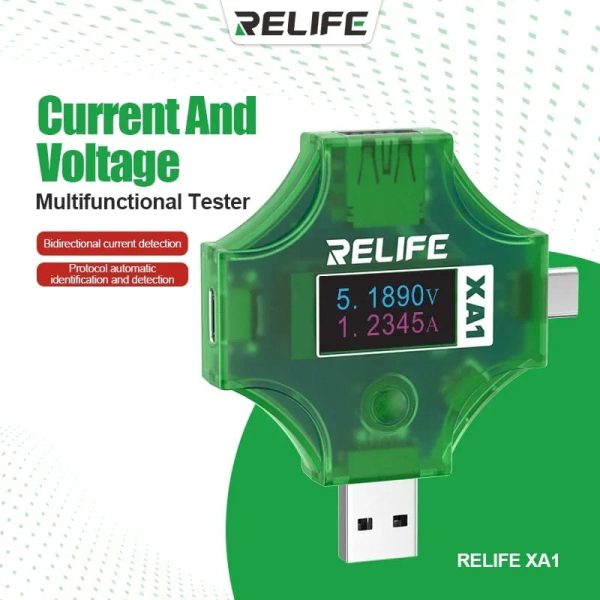 RELİFE XA1 2İN1 USB TESTER - Görsel 3