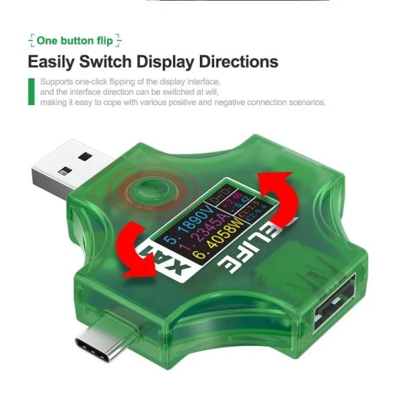 RELİFE XA1 2İN1 USB TESTER - Görsel 5