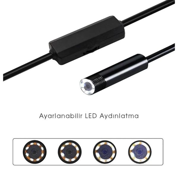 1-3İN1 ENDOSCOPE LEDLİ CAMERA 10M - Görsel 4
