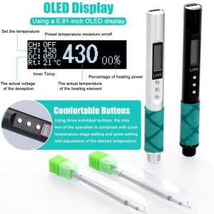 1-OLED DİSPLAY C245 Taşınabilir cep havyası