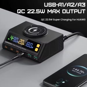 MİJİNG 110W 7 İN 1 USB Şarj PPS PD USE TİP C HIZLI