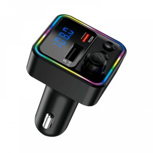 31,A BLUETOOTH AFT-14 RGB PD20W 3.1A Fm Transmitter | PD Hızlı Araç Şarjı