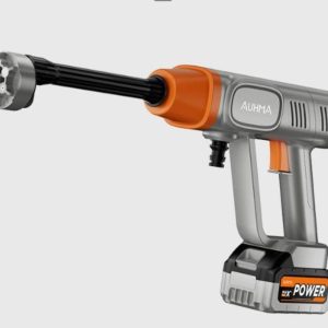 1-01AXO ŞARJLI YÜKSEK BASINÇLI 203Psi 3820 MOTOR Brushlcss 21v 17500 RPM 37500 mAh Sarzlı çift bataryalı OTO YIKAMA MAKİNASI
