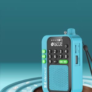 1-1A- Mini Cep FM Radyo Yüksek Hassasiyetli Dijital Radyolar Alıcı LED Ekran Kayıt Uyku Zamanlayıcısı ile Kablosuz Bluetooth Hoparlör