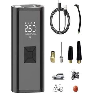 1-01AXO Q7 150Psi ARSLI KOMPROSÖR 4500MAH Ekranlı taşıanabilir