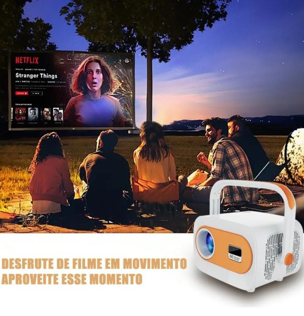 JY325 4K MİNİ PORTABLE PROJEKTOR - Görsel 5