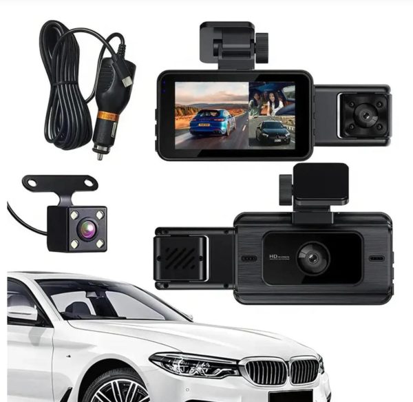 1-01AXO HD 1080P Full HD FHD  DÖNGÜ KAYDI G-SENSOR RECORDİNG 3,0HD DİSPLAY REAR VİEW