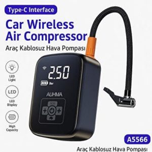 1-01AXO Q7 WİRELESS AİR COMPROSÖR 4000mAh 150PSİ-x