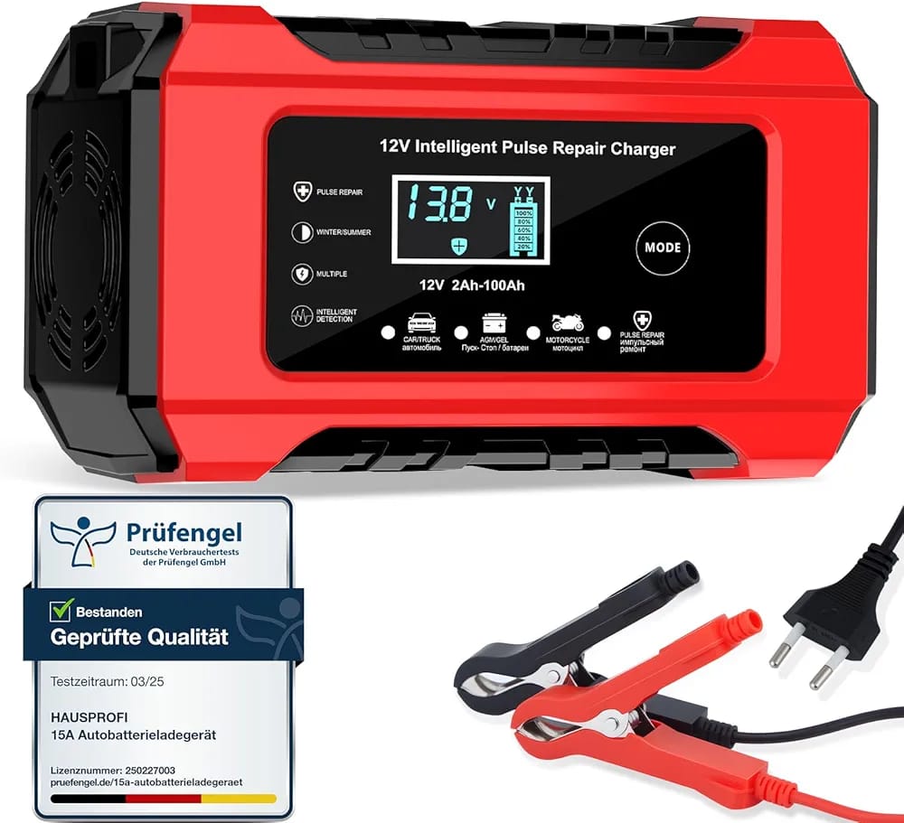 24V/8amp YAZ/KIŞ MODLU EKRANLI AKÜ SARJ CİHAZI