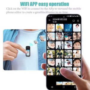 SMART Panora Mini Aksiyon kamerası wifi  2,7k Thumb