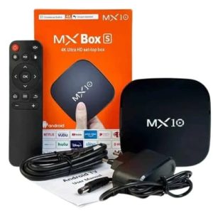 GAME 2.4G Wifi Tv Box Medya Oynatıcı TV Uyumlu MX Box Kutusu Android TV