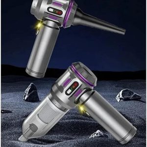 20,000pa 6000mAh ÇİFT FİLİTRELİ KATLANIR ARAÇ İÇİ HAVA ÜFLEME/ HAVA ÇEKME SÜPÜRGESİ