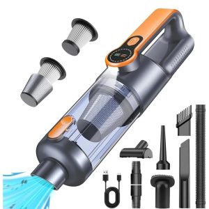 ŞARJLI ARAÇ V OFİS SÜPÜRGESİ KABLOSUZ YÜKŞEK EMİŞ 22,000P