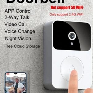 GÖRSELLEŞTİRİLEBİLİR AKILLI KAPI ZİLİ KAMERALI