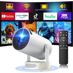 APR4 model Android projektördür. Çözünürlük: 1280*720P doğal çözünürlük ile 4K UHD destekli görüntü sunar.