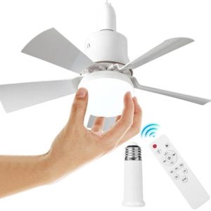 KARAYEL FANLI LED AMPÜLVANTİLATÖRLÜ AYDINLATMALI  30W IŞIK TON AYARI 3KADEME FAN